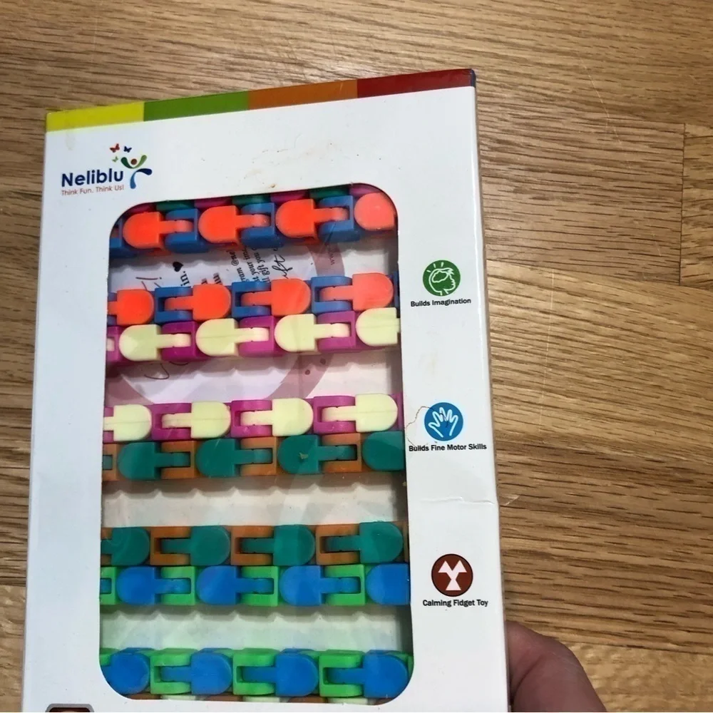 Wacky Tracks Set of 6 Fidget Toys NEW Colorful Kids